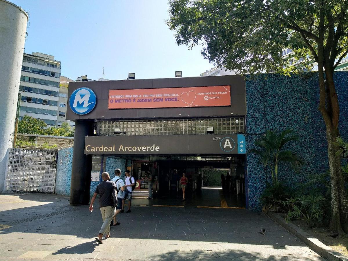 Coração de Copa - Copacabana, metrô, praia e comércio Río de Janeiro Exterior foto